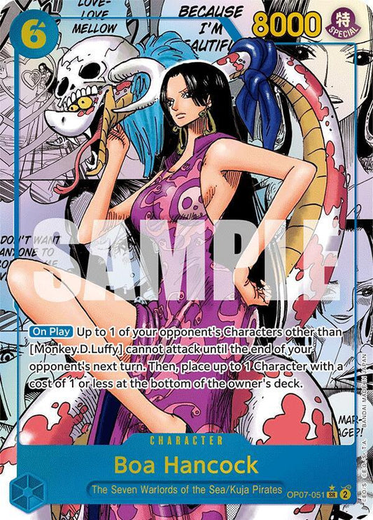 Boa Hancock (051) (Parallel) (Manga) SR 500 Years in the Future OP07-051 NM