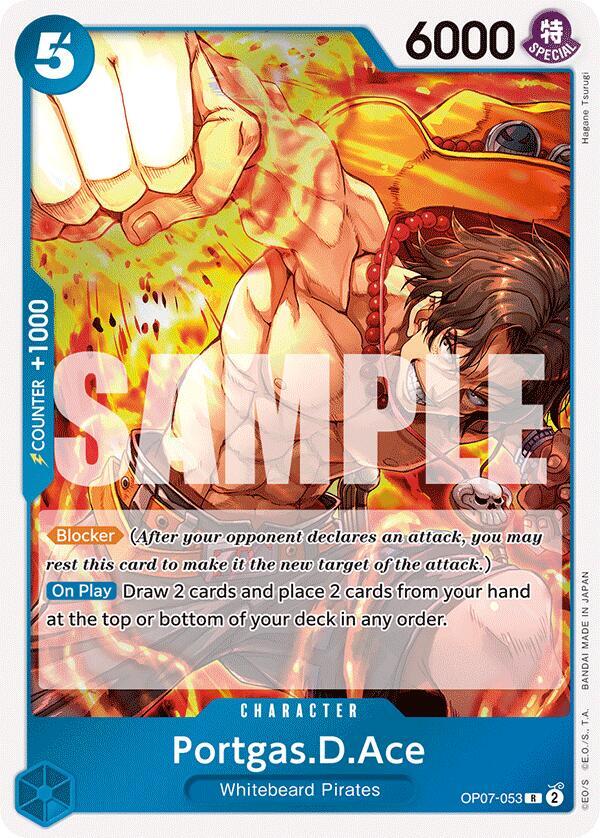 Portgas.D.Ace (053) R 500 Years in the Future OP07-053 NM