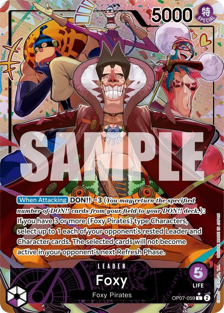 Foxy (059) (Parallel) L 500 Years in the Future OP07-059 NM