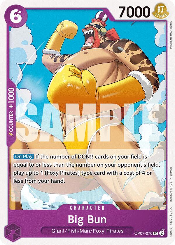 Big Bun UC 500 Years in the Future OP07-070 NM