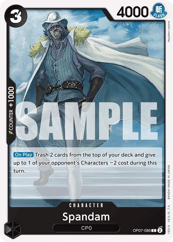 Spandam C 500 Years in the Future OP07-086 NM
