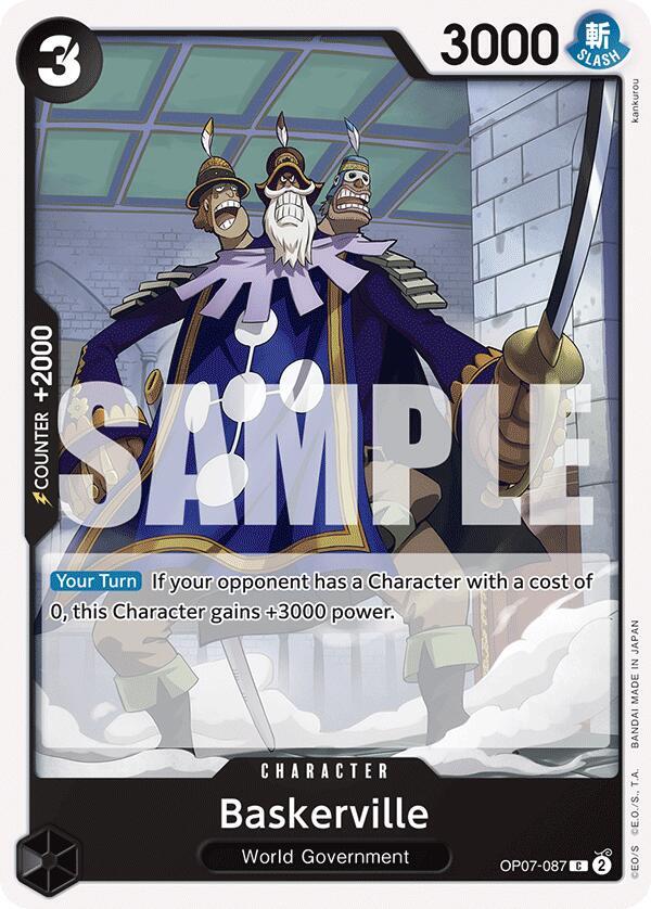 Baskerville C 500 Years in the Future OP07-087 NM