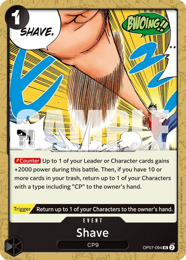 Shave UC 500 Years in the Future OP07-094 NM