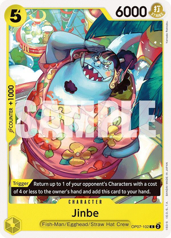 Jinbe (102) C 500 Years in the Future OP07-102 NM