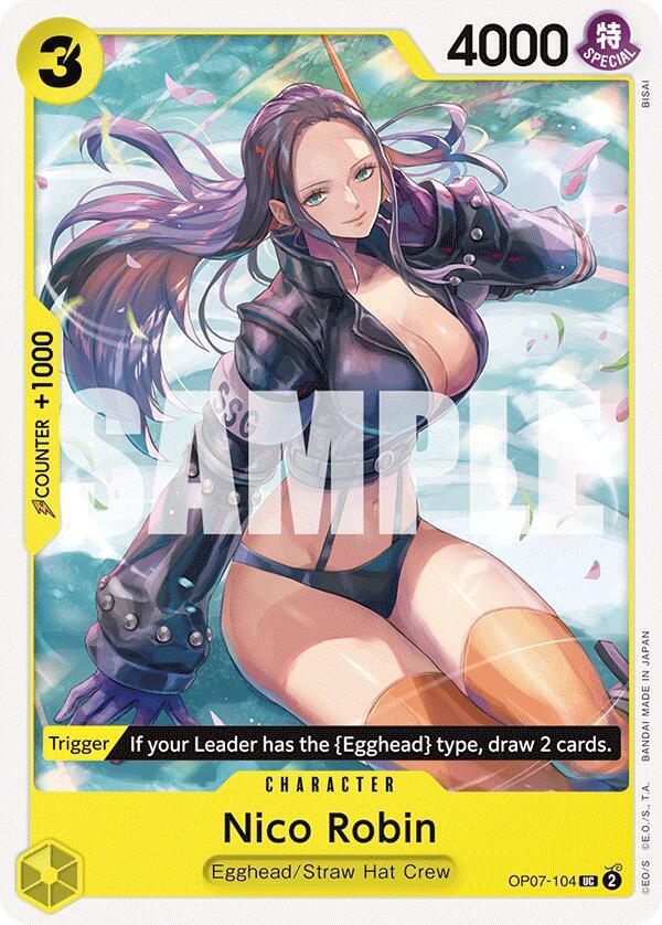 Nico Robin UC 500 Years in the Future OP07-104 NM
