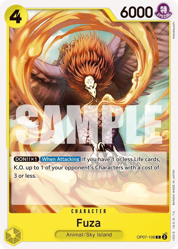 Fuza C 500 Years in the Future OP07-106 NM