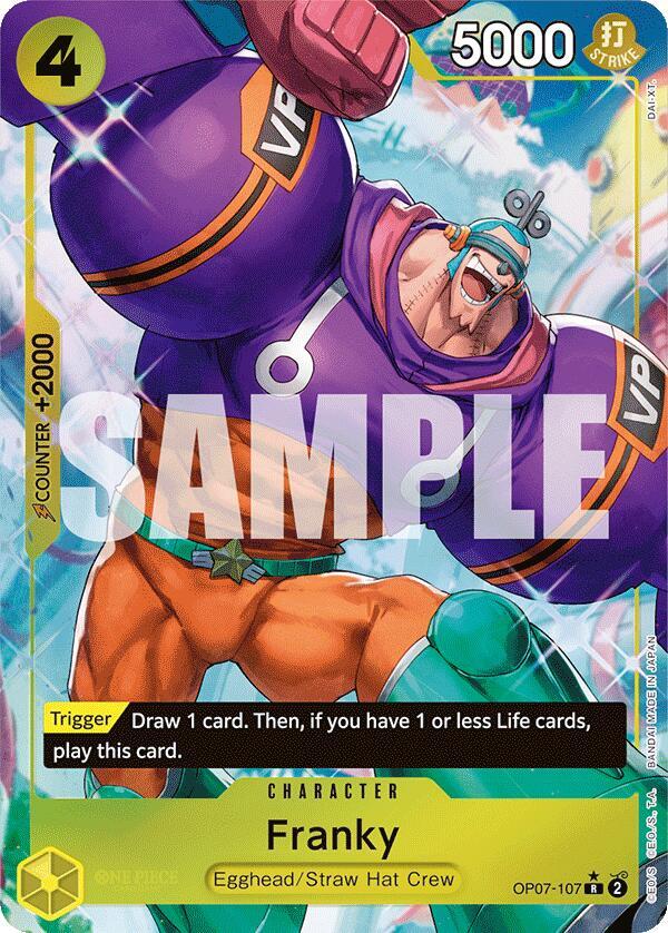 Franky (Parallel) R 500 Years in the Future OP07-107 NM