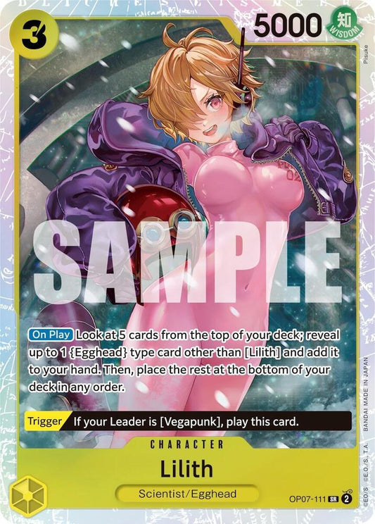 Lilith SR 500 Years in the Future OP07-111 NM