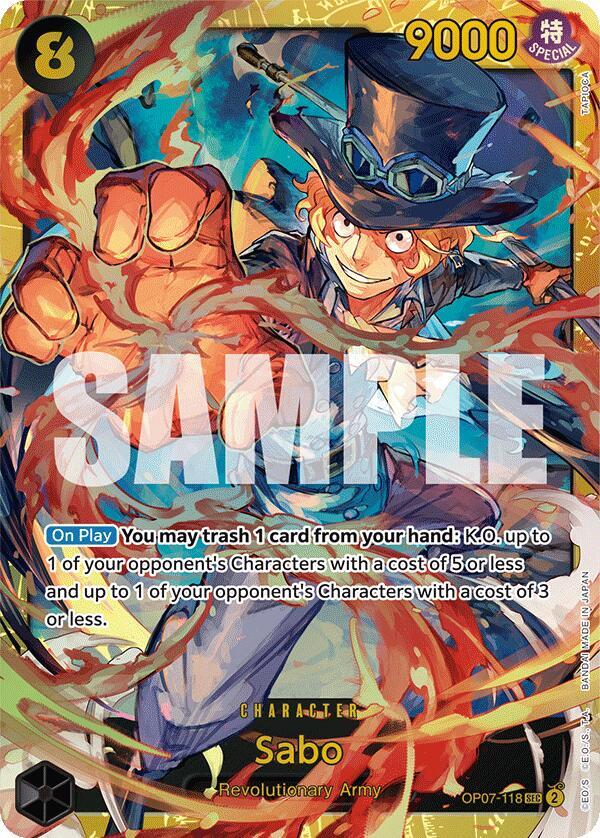 Sabo SEC 500 Years in the Future OP07-118 NM