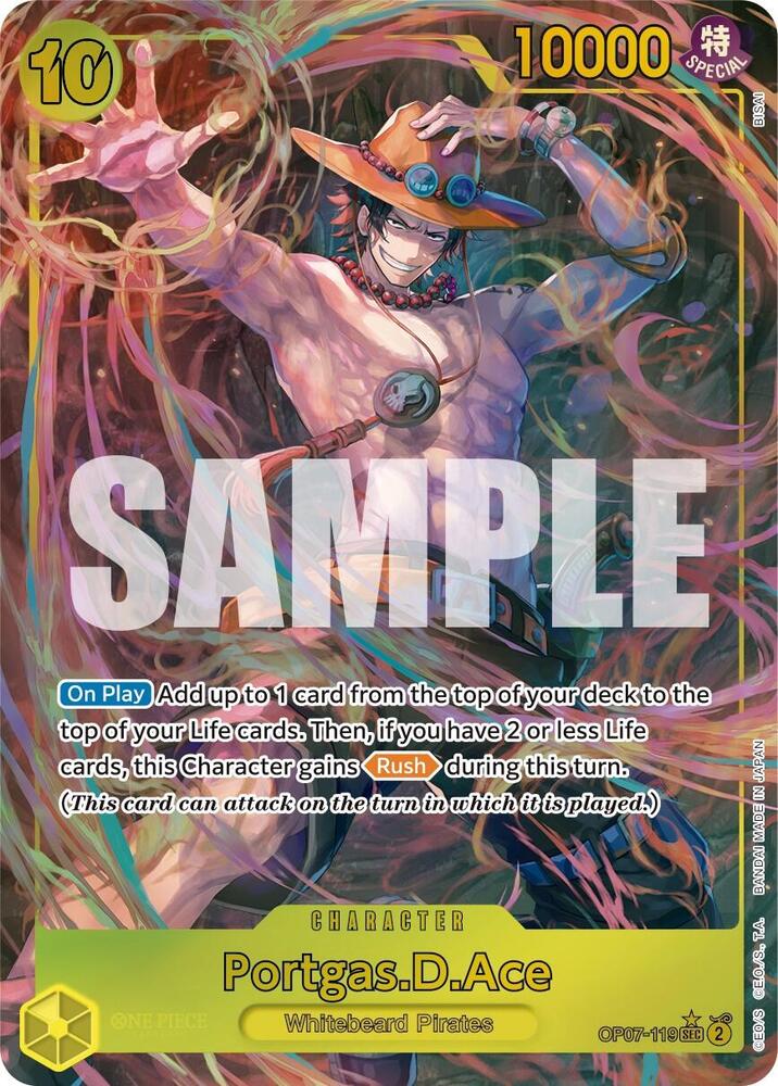 Portgas.D.Ace (119) (Parallel) SEC 500 Years in the Future OP07-119 NM
