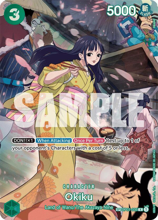 Okiku (SP) R 500 Years in the Future OP01-035 NM