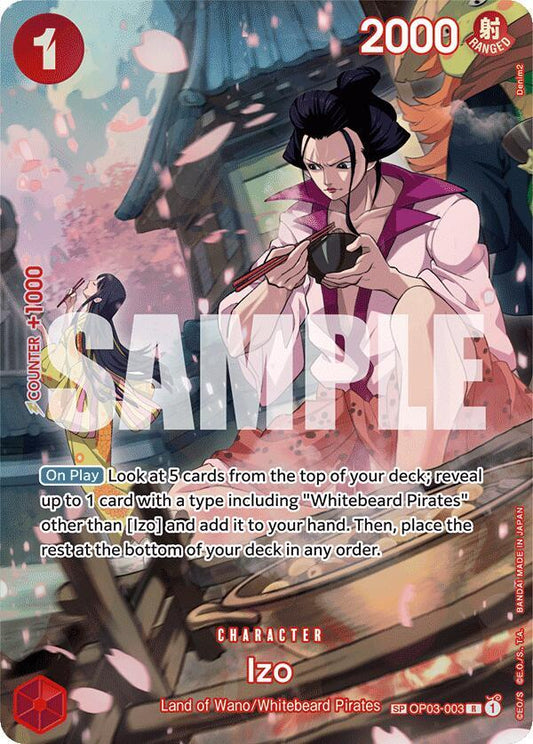 Izo (SP) R 500 Years in the Future OP03-003 NM