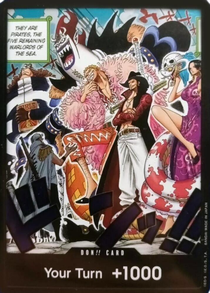 DON!! Card (Alternate Art) DON!! 500 Years in the Future NM