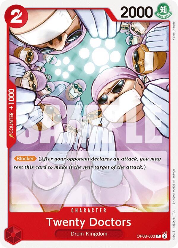 Twenty Doctors C Two Legends OP08-003 NM