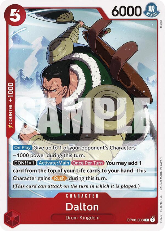 Dalton R Two Legends OP08-008 NM