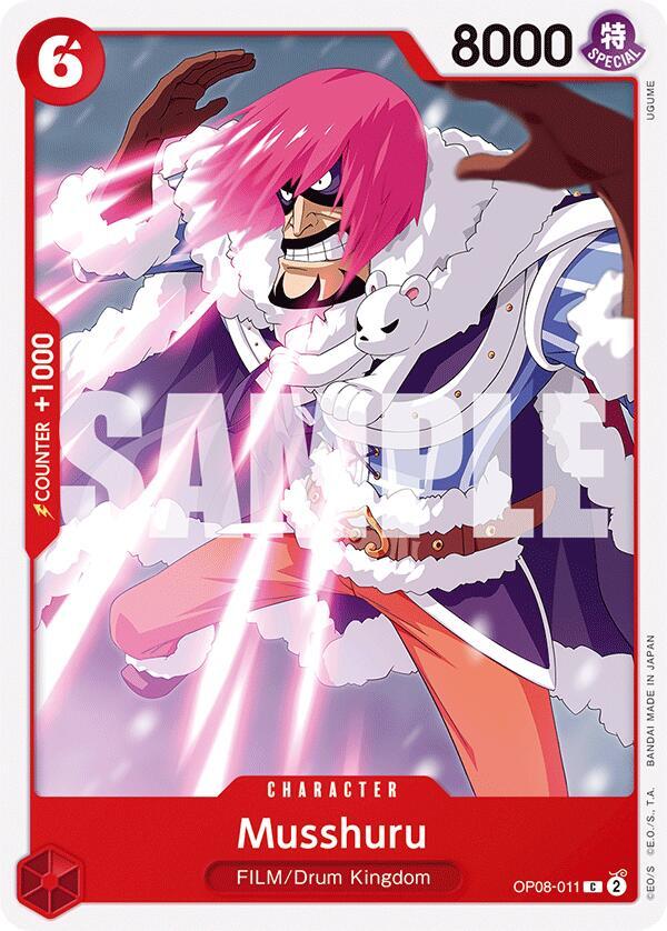 Musshuru C Two Legends OP08-011 NM