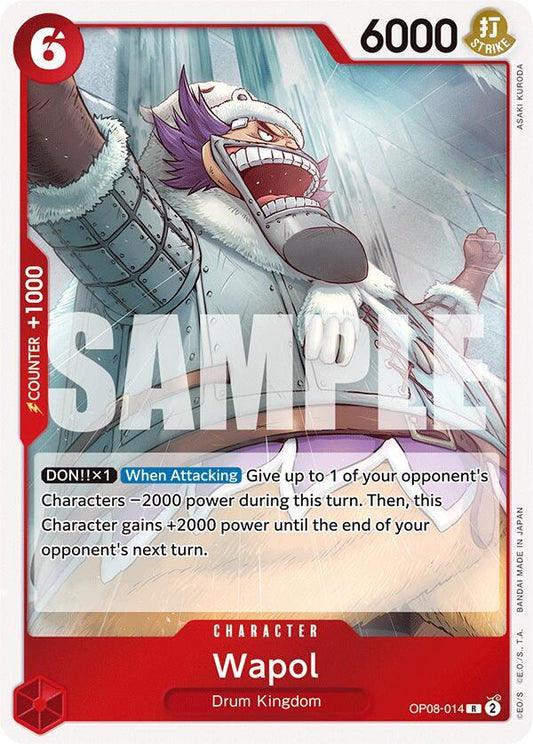 Wapol R Two Legends OP08-014 NM