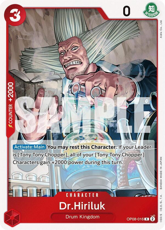 Dr.Hiriluk R Two Legends OP08-016 NM