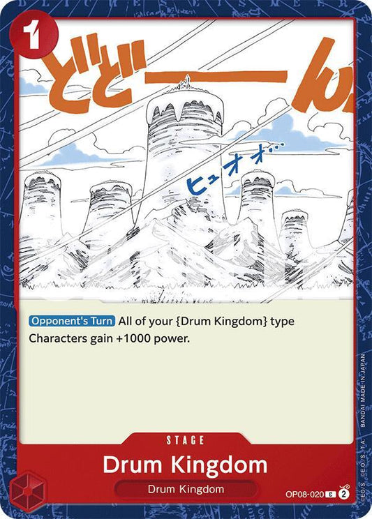 Drum Kingdom C Two Legends OP08-020 NM