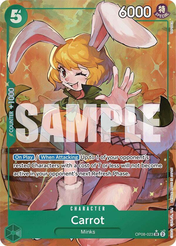Carrot (023) (Parallel) SR Two Legends OP08-023 NM