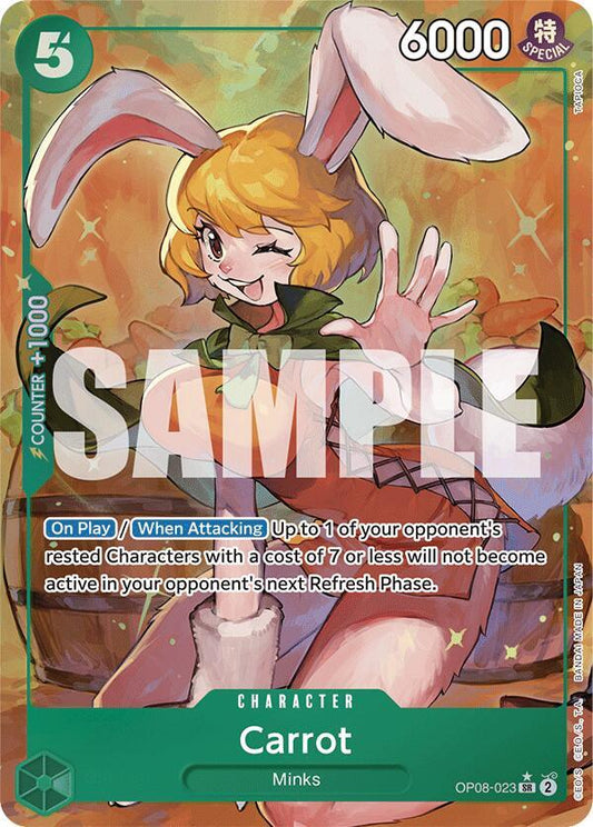 Carrot (023) (Parallel) SR Two Legends OP08-023 NM
