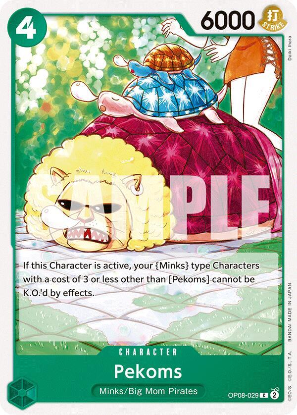 Pekoms C Two Legends OP08-029 NM