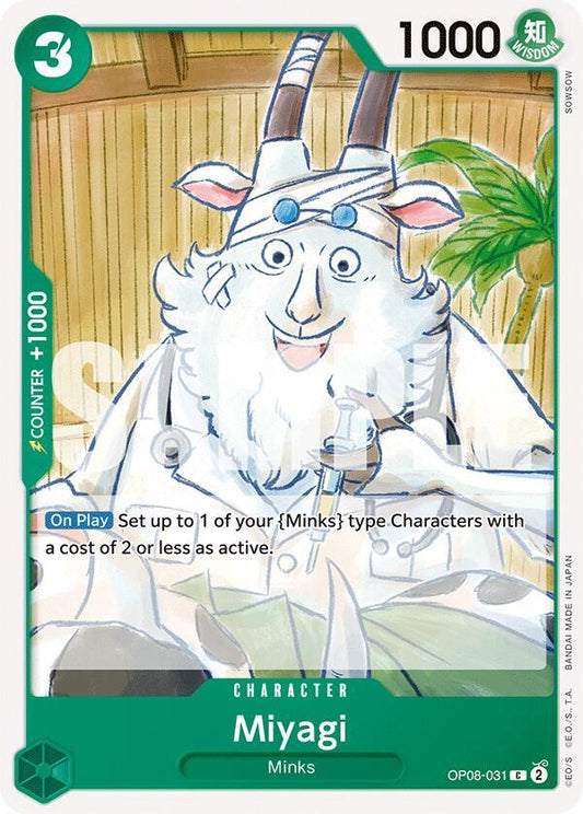 Miyagi C Two Legends OP08-031 NM