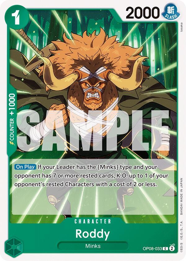 Roddy C Two Legends OP08-033 NM