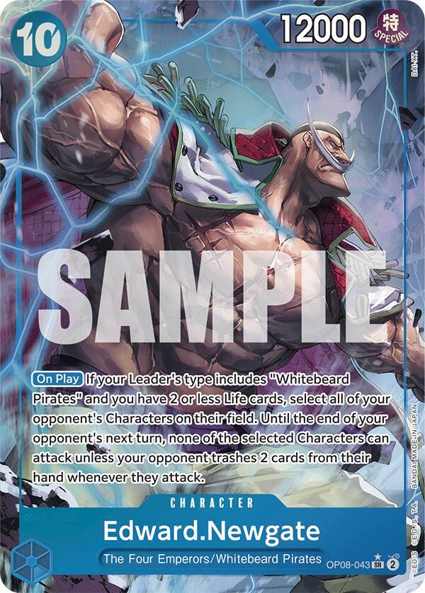 Edward.Newgate (Parallel) SR Two Legends OP08-043 NM