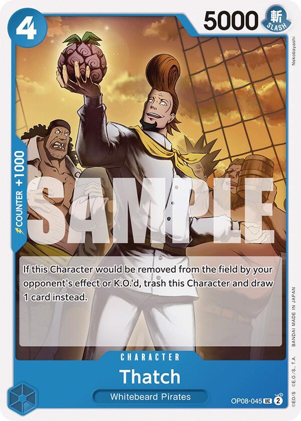 Thatch UC Two Legends OP08-045 NM