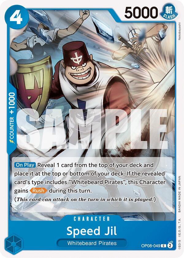 Speed Jil C Two Legends OP08-049 NM
