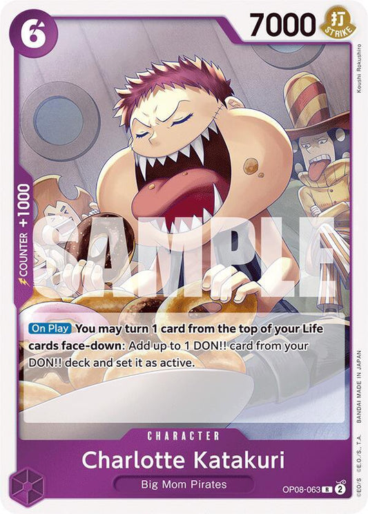 Charlotte Katakuri (063) R Two Legends OP08-063 NM