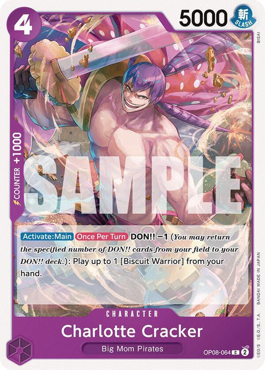 Charlotte Cracker C Two Legends OP08-064 NM