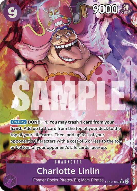 Charlotte Linlin (Parallel) SR Two Legends OP08-069 NM