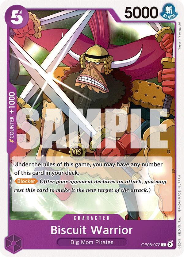 Biscuit Warrior C Two Legends OP08-072 NM