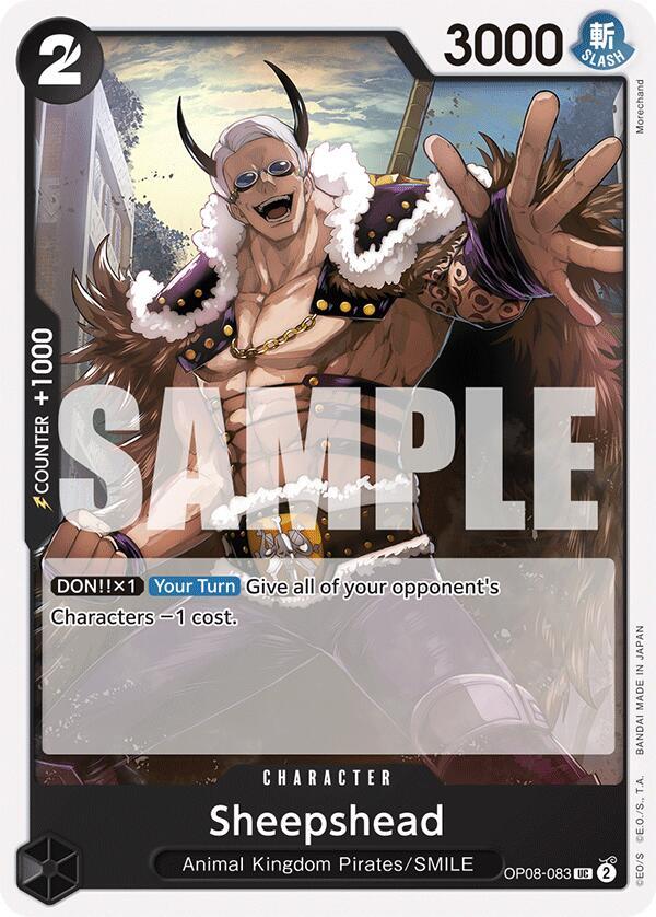Sheepshead UC Two Legends OP08-083 NM