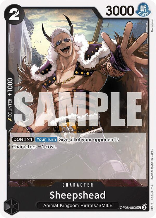 Sheepshead UC Two Legends OP08-083 NM