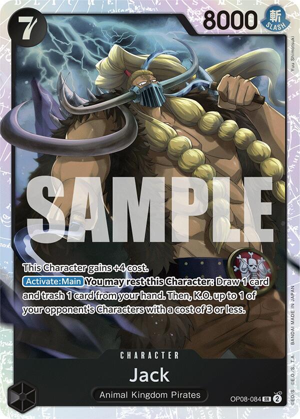 Jack SR Two Legends OP08-084 NM