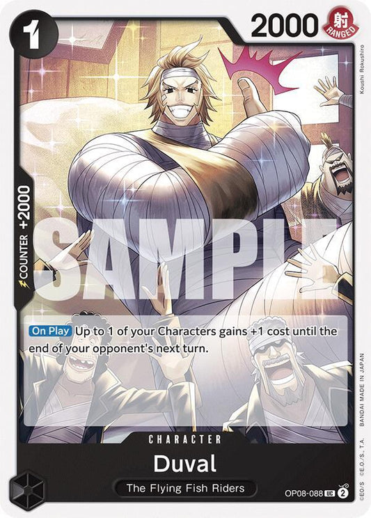 Duval UC Two Legends OP08-088 NM