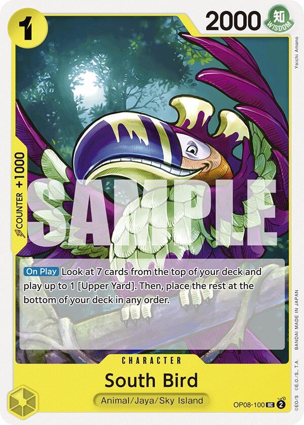 South Bird UC Two Legends OP08-100 NM