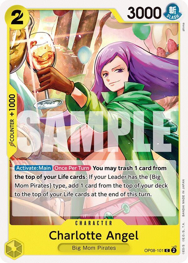 Charlotte Angel C Two Legends OP08-101 NM