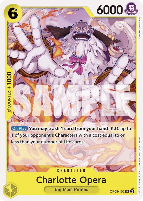 Charlotte Opera UC Two Legends OP08-102 NM