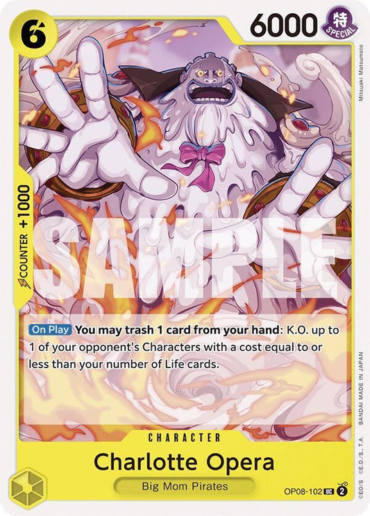 Charlotte Opera UC Two Legends OP08-102 NM