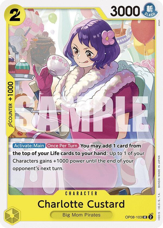 Charlotte Custard UC Two Legends OP08-103 NM