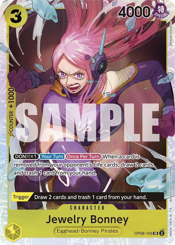 Jewelry Bonney SR Two Legends OP08-105 NM