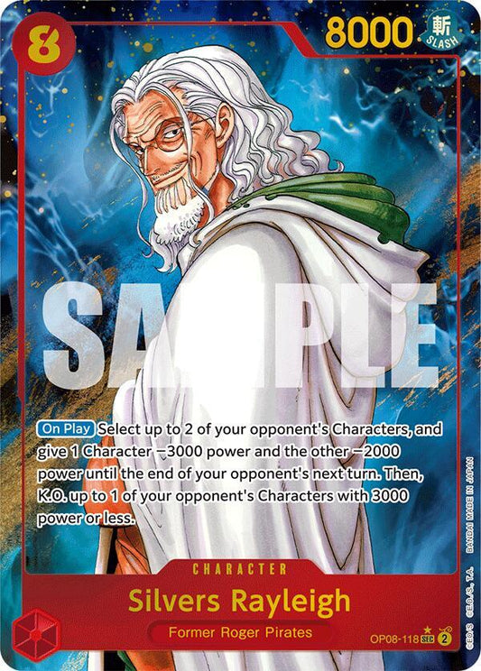 Silvers Rayleigh (Parallel) SEC Two Legends OP08-118 NM
