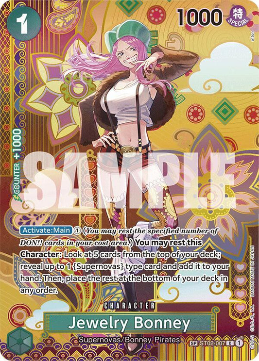 Jewelry Bonney (SP) C Two Legends ST02-007 NM