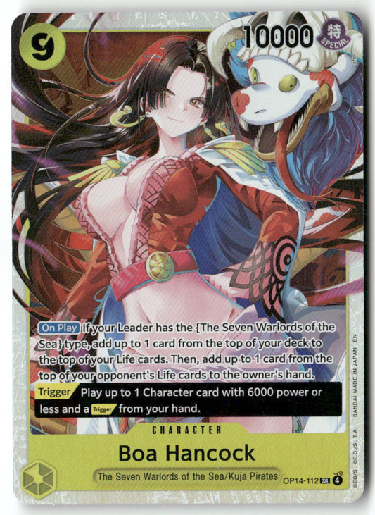 Boa Hancock SR The Azure Sea's Seven OP14-112 NM
