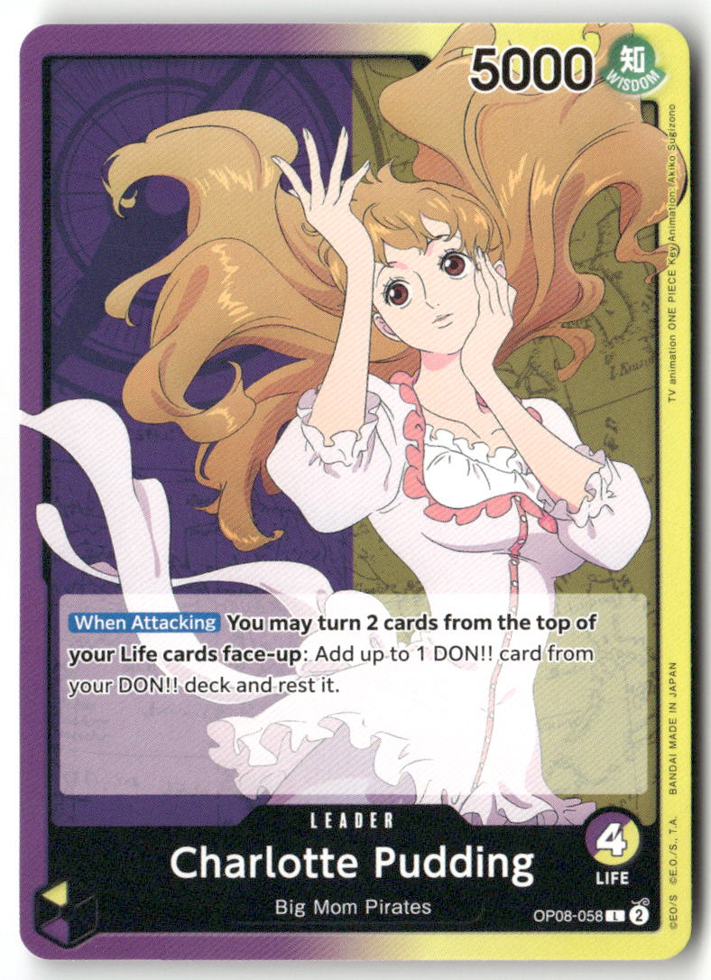 Charlotte Pudding (058) L Two Legends OP08-058 NM