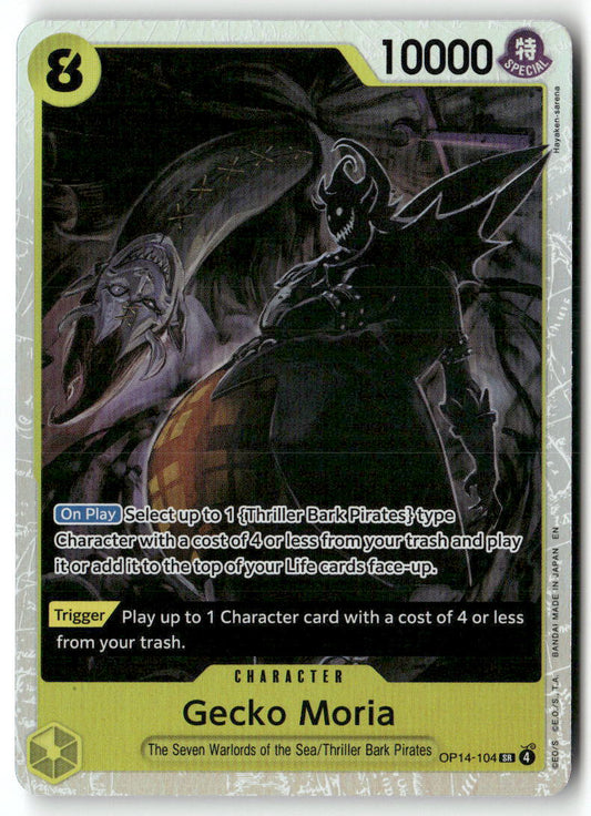 Gecko Moria - SR The Azure Sea's Seven OP14-104 NM